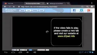 Watch Flash-based video on the Internet Browser