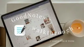 2021 GoodNotes 5 tutorial walkthrough + Tips and Tricks ✍ | Beginners Guide | Digital Planning iPad