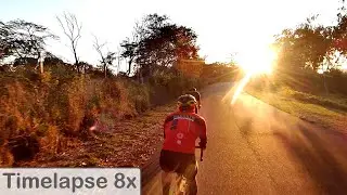 Timelapse Afternoon Ride - Brisbane Full River Loop