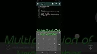 multiple of two numbers in c language#2#viralvideo