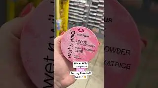 NEW AT WALMART! || $7 Wet n&rsquo; Wild PINK Setting Powder?! 👀👀