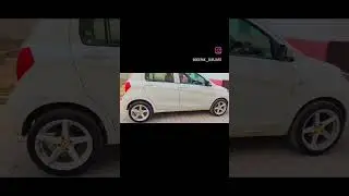 Celerio. 16 inch allow wheels with low profile tyres.