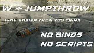 Easy W + JUMPTHROW: No binds or scripts needed