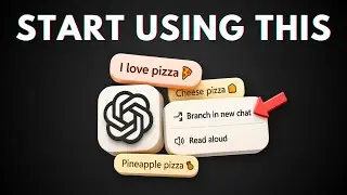 How to Branch Your Conversation with ChatGPT Into MULTIPLE Threads