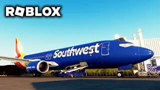 FLYING WITH SOUTHWEST AIRLINES ON ROBLOX!