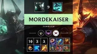 Mordekaiser Jungle vs Hecarim - KR Master Patch 25.21