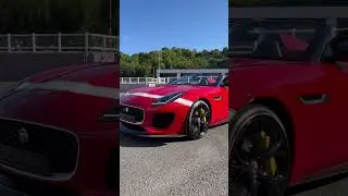 JAGUAR F-TYPE PROJECT 7 SVO SVR Bright Red at Castle Motors
