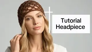 Headpiece / Touca de crochê 