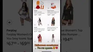 Halloween costumes in my Amazon storefront. #halloweencostume #amazonfinds #shorts #costumeideas