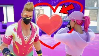 Aquí no hay quien viva Fortnite 187 😍 AMOR A PRIMERA VISTA 💗