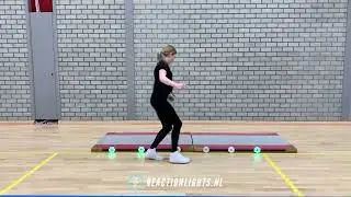 REACTION LIGHTS  Atletiek turnen basis   Verspringen