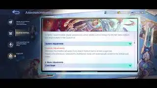 Xavier Lunox Buff & Eudora Belerick Gloo Rafaela Nerf - Patch Notes 2.2.18 Advance Server MLBB