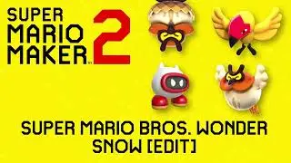Snow (Super Mario Bros. Wonder) (Edit) - Custom Super Mario Maker Music