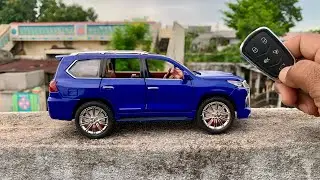 1:24 Scale Lexus LX 570 Miniature Model Car - Blue [ Unboxing ]