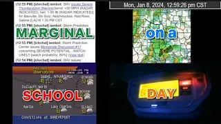 MARGINAL MADNESS ON A SCHOOL DAY! EAS Alerts from 1/8/2024! [EAS #1,994 - #2,001]