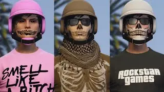 ☆ GTA 5 Online | 3 Basic Male Tryhard Outfit Components (Base/Freemode) (Ps4/Ps5/Xbox1)