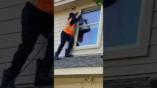 Started My Own WindowCleaning Business #WindowCleaner #water #windows #waterfedpole #clean #noladder
