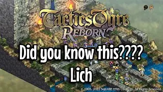 Как нанять Лича в Tactics Ogre Reborn
