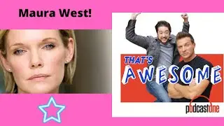 Maura West (Ava GH) on #ThatsAwesome! #generalhospital