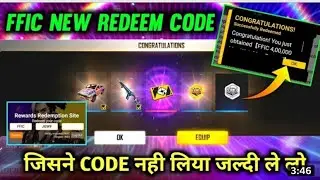 #FREE FIRE REDEEM CODE/ 400K LIVE WATCHING REWARDS