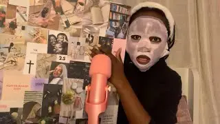 Asmr Making a 2025 Vision Board