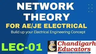 Network Theory ||  Lec-01[Demo Class] || Basics of Network Elements ||Chandigarh Educators