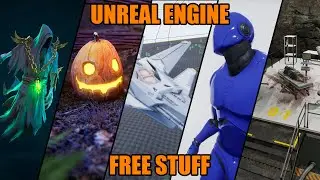 Unreal Engine Marketplace Free Stuff | $423 FOR FREE | October 2022