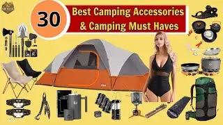 30 Best Camping Accessories & Camping Must Haves | Camping Gear, Camping Equipment
