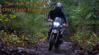 990 and 790r on Single track trails | [pt.2]
