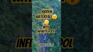 Waterfall & infinity pool😲🤫#travel#odishatourism#offbeattravel #travelshorts#travelindia#wanderlust