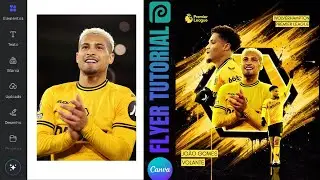 como criar uma arte  de Futebol no Canva | photopea+canva tutorial simplificado para iniciantes