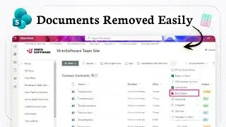How to delete a file in SharePoint (File Removed)