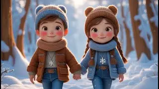 WINTER SONG ☃️🎶 Winter for kids | Nursery Rhymes for Kids |  Classic Kids Song || KAHANIBAZ Extras