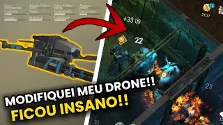 FIZ MODIFICAÇÕES NO MEU DRONE E ELE FICOU INSANO!! Last Day On Earth 1.41.0