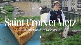 PARC DE SAINT-CROIX ET METZ (ou &ecirc;tre malade en vacances !)