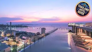 Best Pool with 360 View of Pattaya & Best Location | Pattaya, Thailand | Hotel Review 🏨