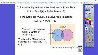The Addition Rule - Section 3.3