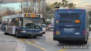 Hart bus #1306 on Route 46 leaving Brandon Mall 