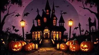 HALLOWEEN Music Ambience. 🎃 Relaxing spooky music for a creepy night!!