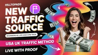 Hilltopads New Traffic Source 🔥 | Beginners ke Liye High CPM Trick | No Website 