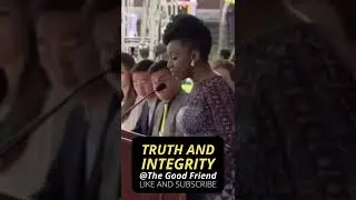 Truth And Integrity | Chimamanda Ngozi Adichie Motivational Speech | The Good Friend | #shorts