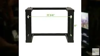 Review - NavePoint 6U Wall Mount Open Frame 19 Inch Server Equipment Rack Threaded 16 inc