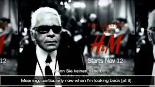 [English Subs]Bill Kaulitz at 100% Karl Lagerfeld - 25.11.2011
