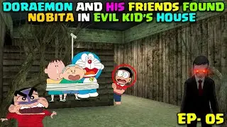 Searching nobita in evil kid house with doraemon and friends I doraemon granny I doraemon I granny