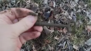 Amazing Skeleton Key Found Metal Detecting Family Treasures Metal Detecting #shorts