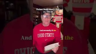 #ticketstubs #ticketstubdiary #GoBucks #Shorts
