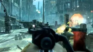 Warfare sound effect 6 - WWII Stalingrad firefight