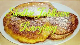 Racuchy z jabłkami / apple pancakes