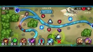 Level 4 of Tower Defense Galaxy Legend Game short video | @Kidilaska gaming video | #Kidilaska