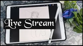 Livestream It's December Lets draw some fairies